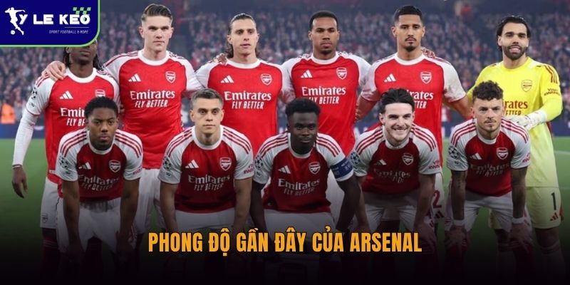 Soi kèo Arsenal vs Atletico Madrid - (03h00 ngày 06/05 – UEFA) 1 Phong độ gần đây của Arsenal